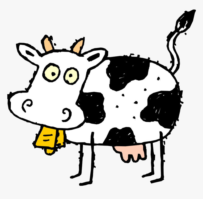 Cow - Cow Clipart Funny, HD Png Download