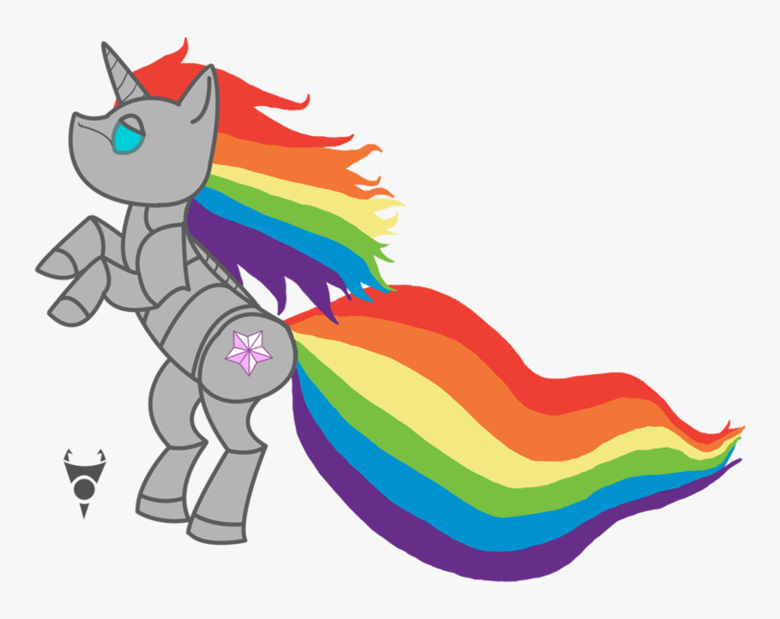 Robot Unicorn Pony By Tombstone On Clipart Library - Robot Unicorn Pony, HD Png Download