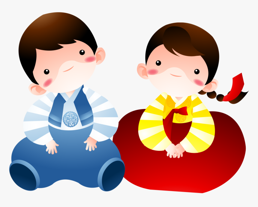 Cartoon Cute Couple Png Download - Cartoon, Transparent Png