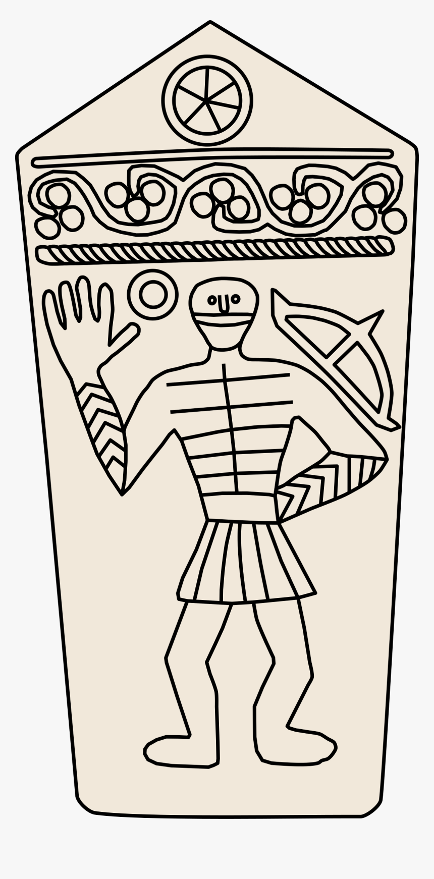 Transparent Tombstone Clipart - Stecak Stolac, HD Png Download