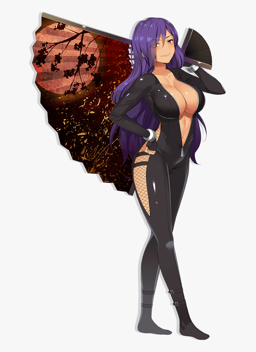 Moe Ninja Girls Characters, HD Png Download