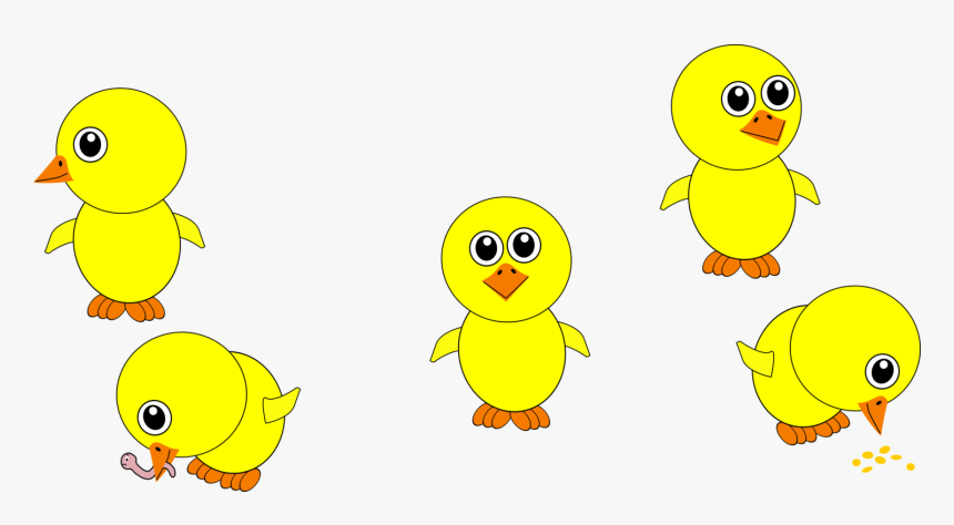 Transparent Chicken Png Cartoon - Chicks Cartoon, Png Download