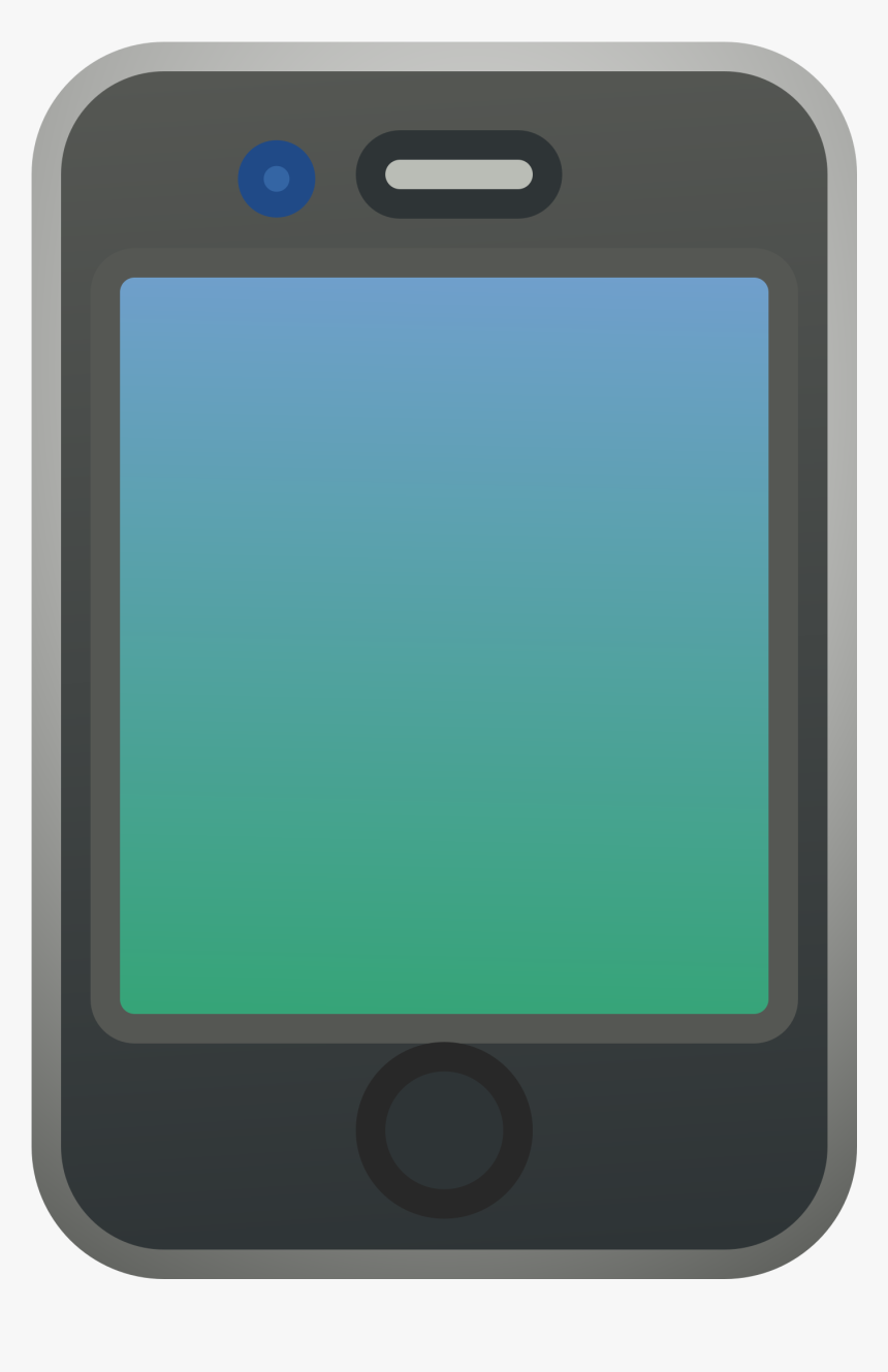 Iphone Cartoon Png - Iphone Cartoon Icon Png, Transparent Png