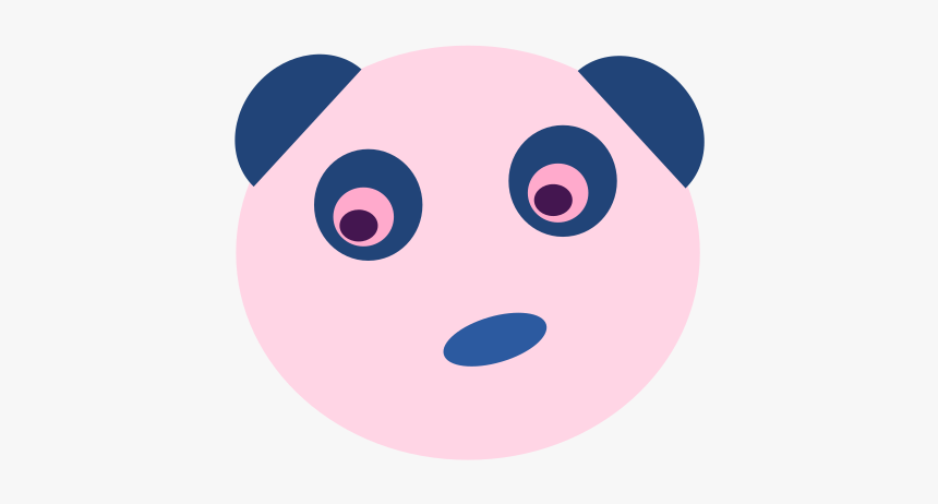 Halloween Tombstone Angry Face Clipart, Vector Clip - Rosto Rosa De Urso, HD Png Download