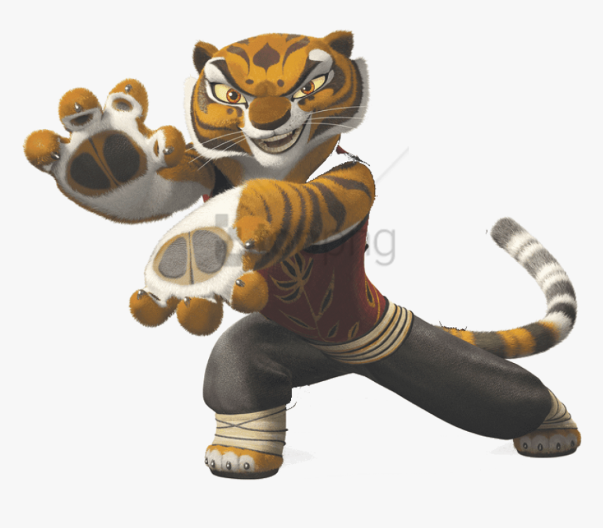Kung Fu Panda Tiger - Kung Fu Panda Tigris, HD Png Download