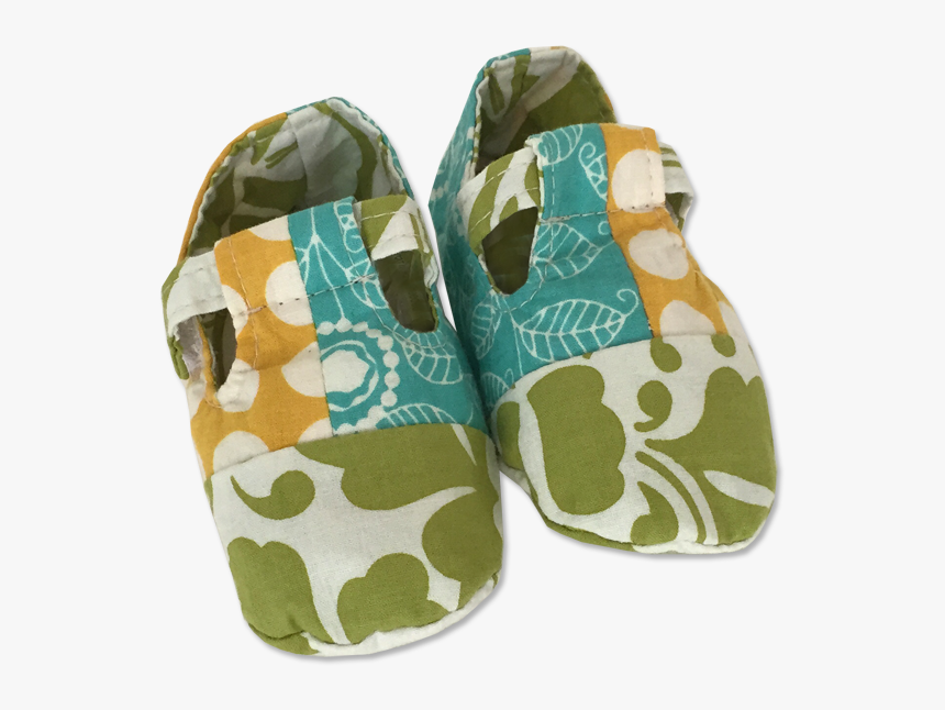 Citrus Scrappy Baby Booties, 2 Sizes 
 Srcset //cdn - Slip-on Shoe, HD Png Download