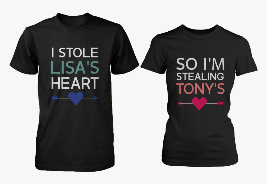 Couple T Shirts For Work Beauty And Beast - Beauty And Beast Couples Shirt, HD Png Download
