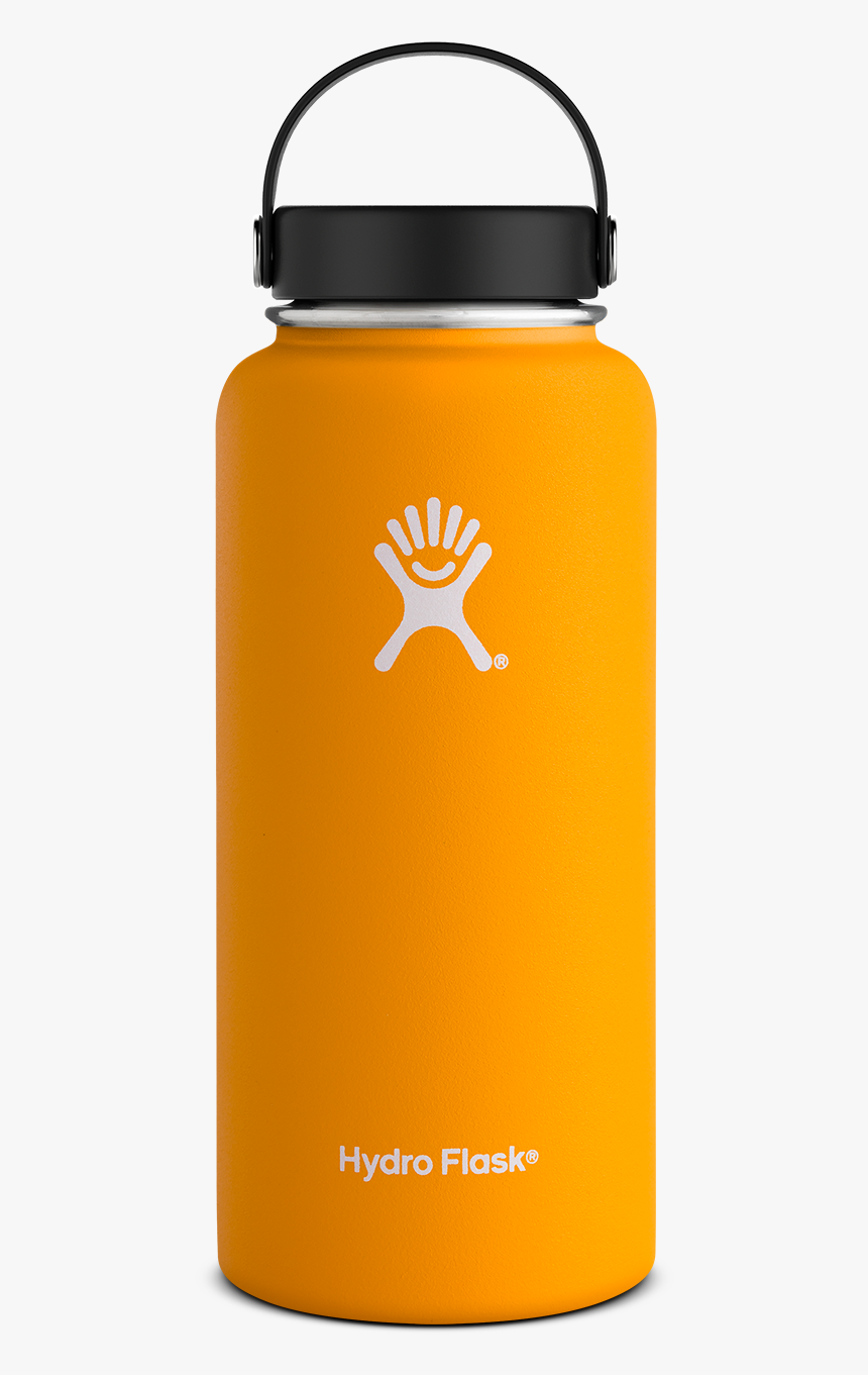 32 Oz Wide Mouth Mango Water Bottle From Aries Apparel - 32 Oz Mango Hydro Flask, HD Png Download
