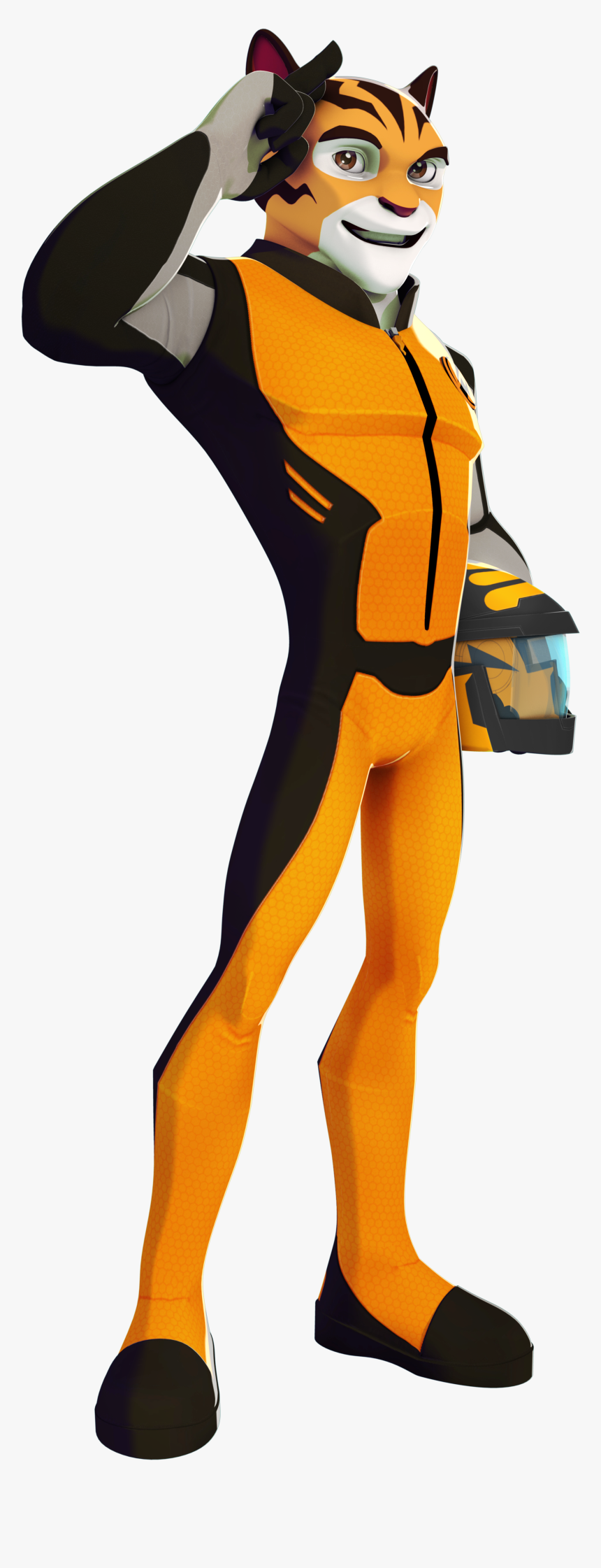 Tag The Tiger - Cartoon, HD Png Download