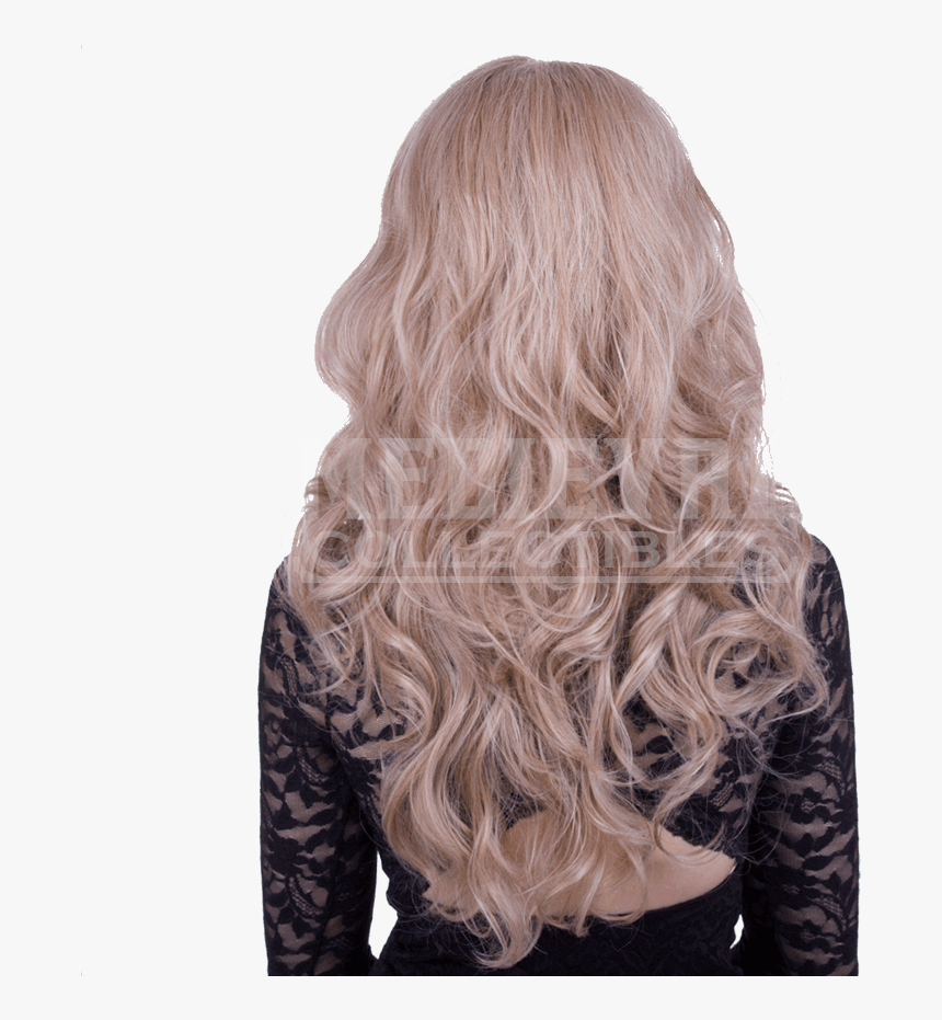 Blonde Hair Wig Png - Lace Wig, Transparent Png