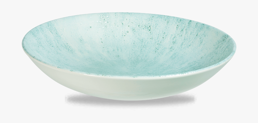 Churchill Studio Prints Stone Large Coupe Bowl Aquamarine - Ceramic, HD Png Download