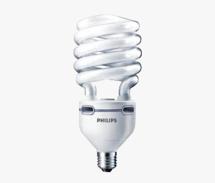 Bombilla Bajo Consumo Philips Tornado High Lumen 42w - Lampara Bajo Consumo Philips, HD Png Download