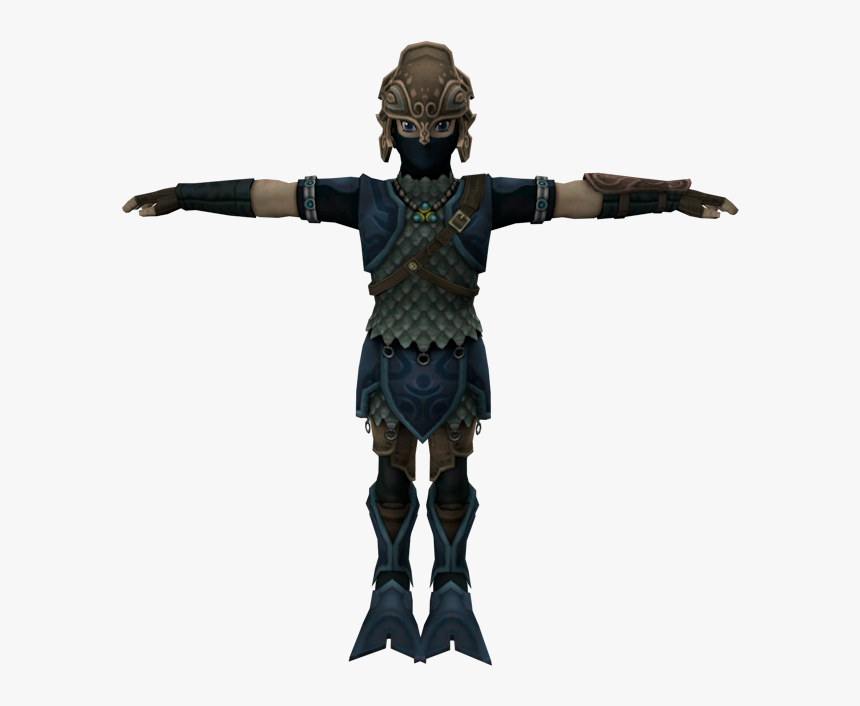 Link Zora Armor Twilight Princess, HD Png Download