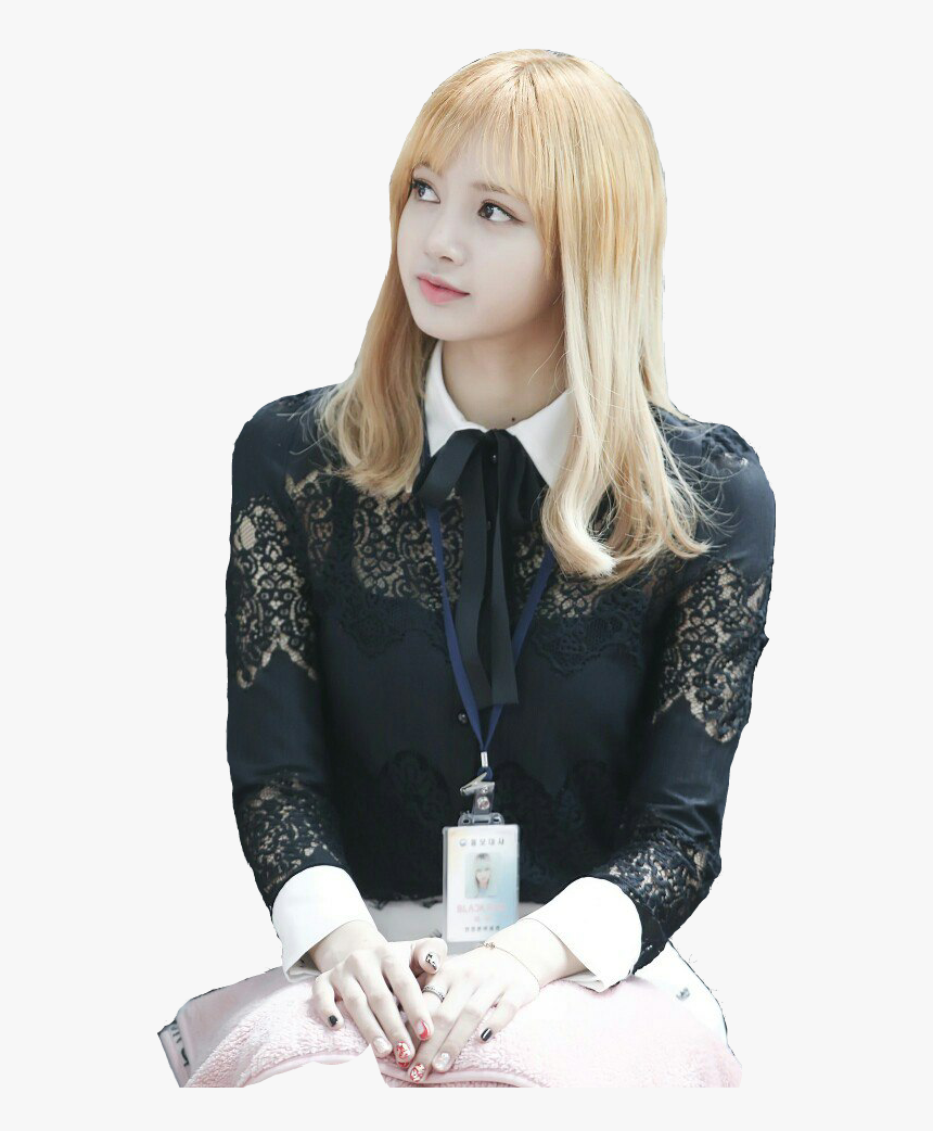 Blackpink Lisa Hair Blond, HD Png Download