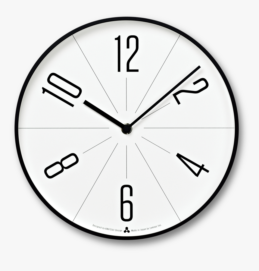 Gugu Black Frame - Reloj Rojo Pared, HD Png Download