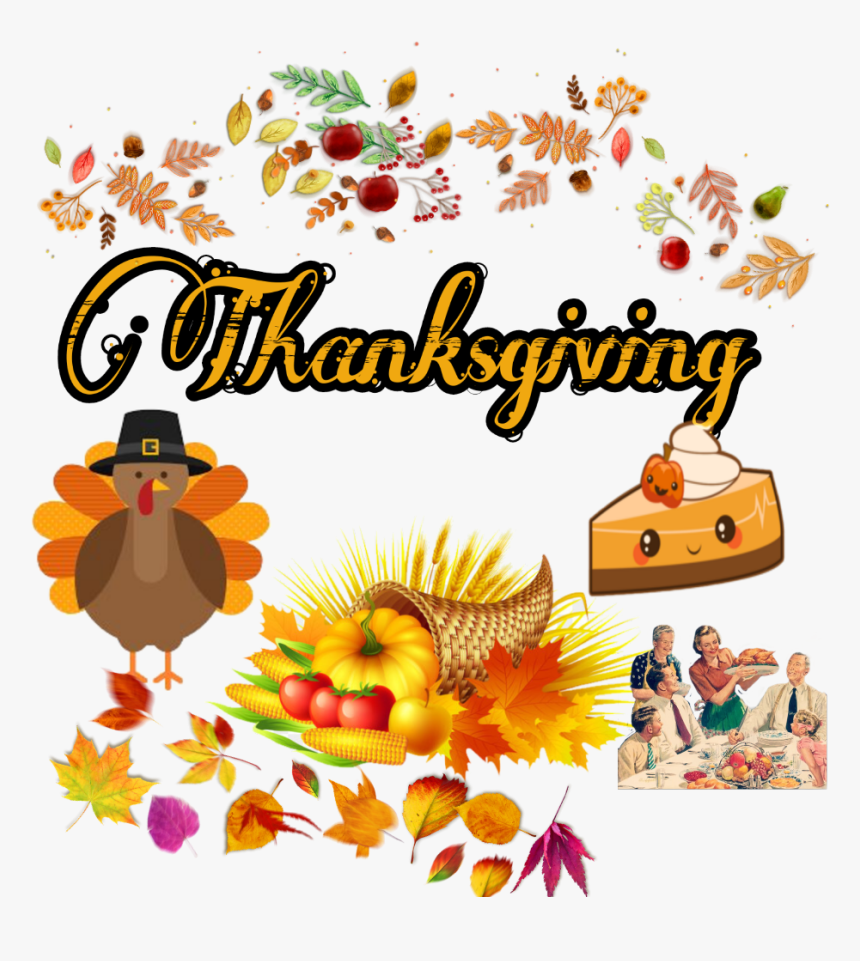 #thanksgiving #thanksgivingday Hey This Is My Sticker, HD Png Download