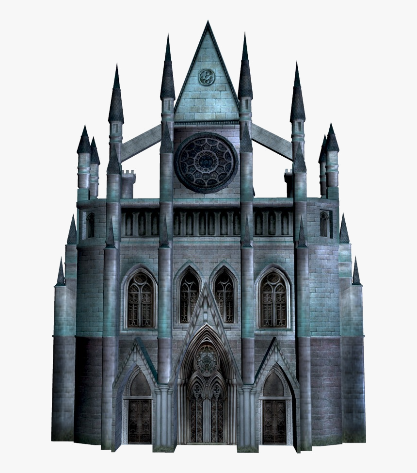 #freetoedit #ftestickers #building #gothic #cathedral - Clip Art, HD Png Download