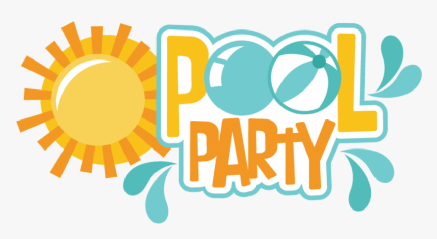 Picnic Clipart Pool - Nome Pool Party Png, Transparent Png