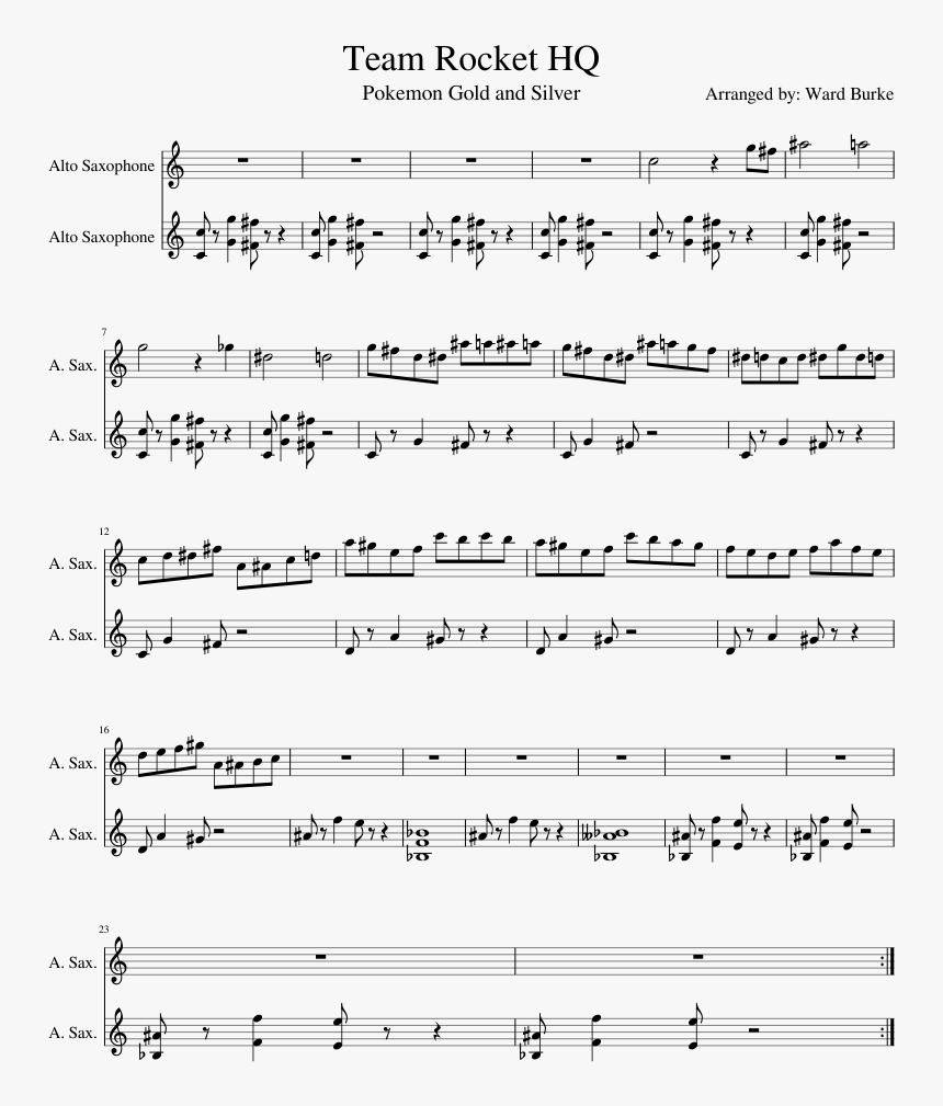 Transparent Twilight Princess Link Png - Sheet Music, Png Download