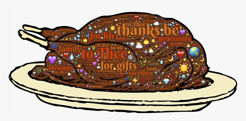 Turkey On Plate Clipart, HD Png Download