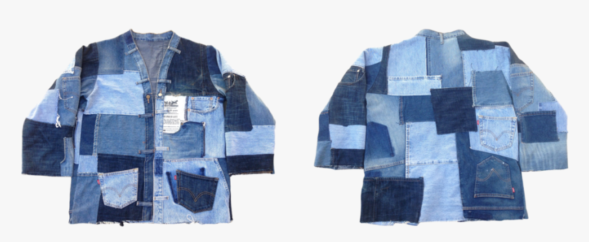 Jacket1both - Patchwork, HD Png Download