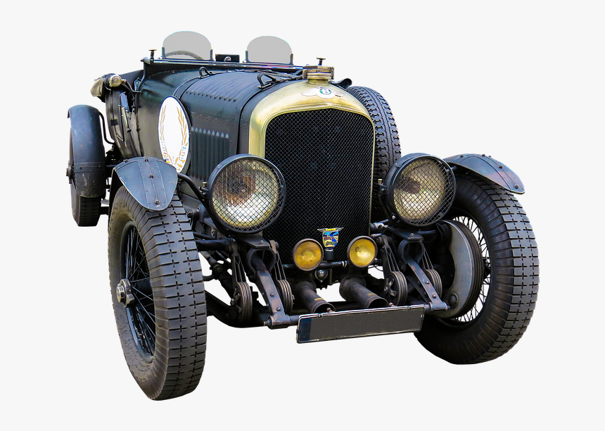 Vehicle, Automotive, Oldtimer, Bentley, Png, Isolated - Car Png Of Editing, Transparent Png