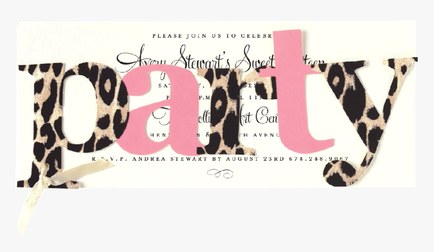 Sweet Sixteen Invitations, HD Png Download