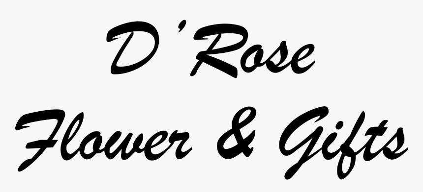 D Transparent Calligraphy - Calligraphy, HD Png Download