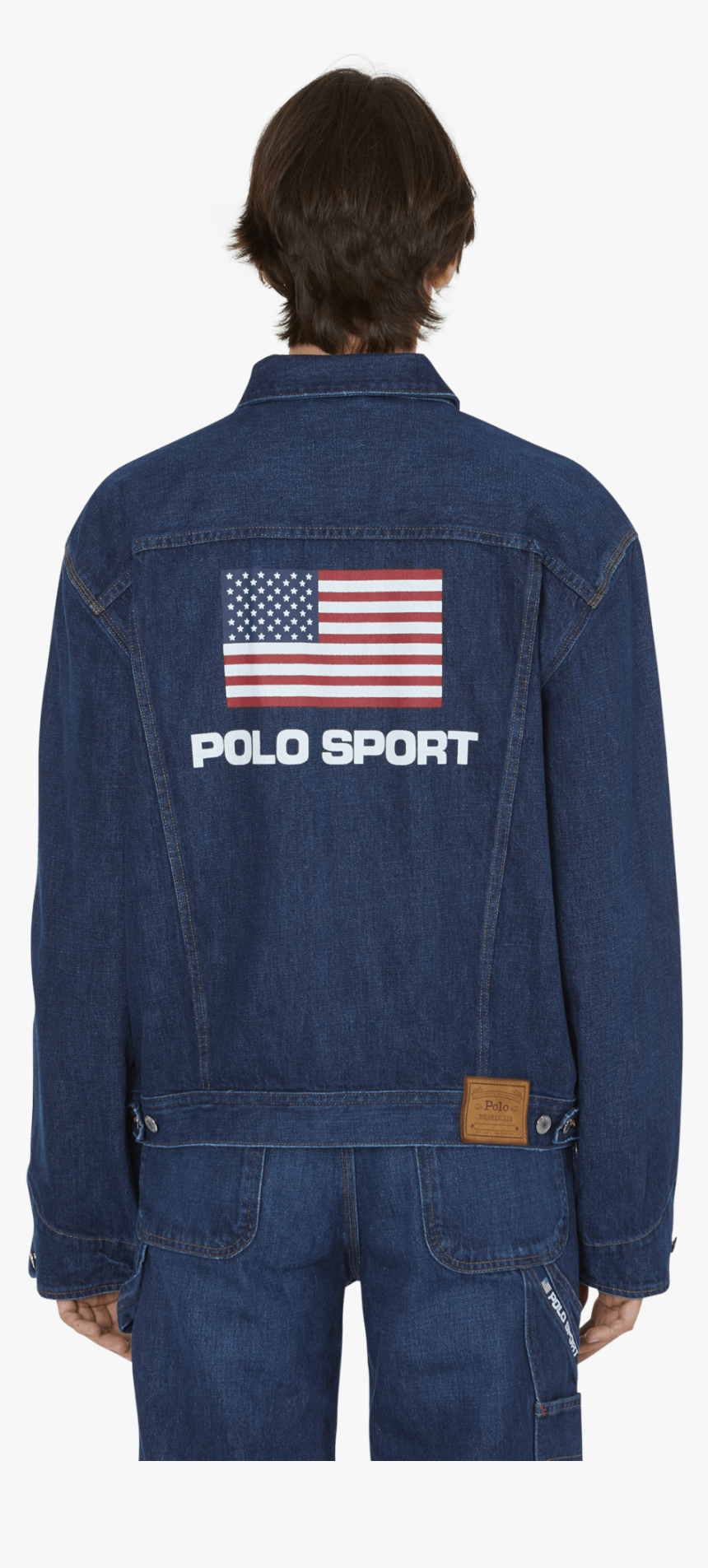 Dungaree Denim Jacket, Burroughs Wash, Hi-res - Pocket, HD Png Download