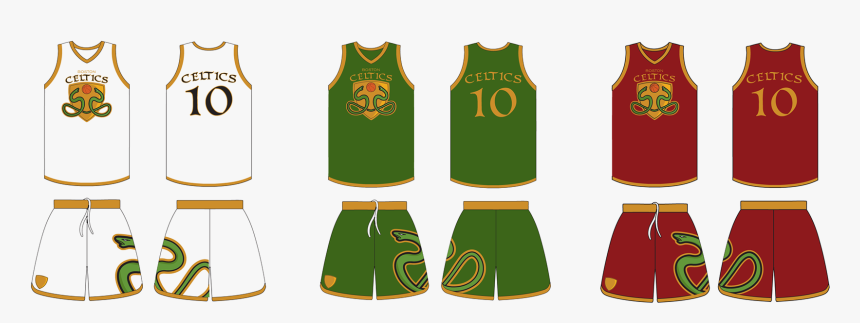 Boston Celtics Redesign - Vest, HD Png Download