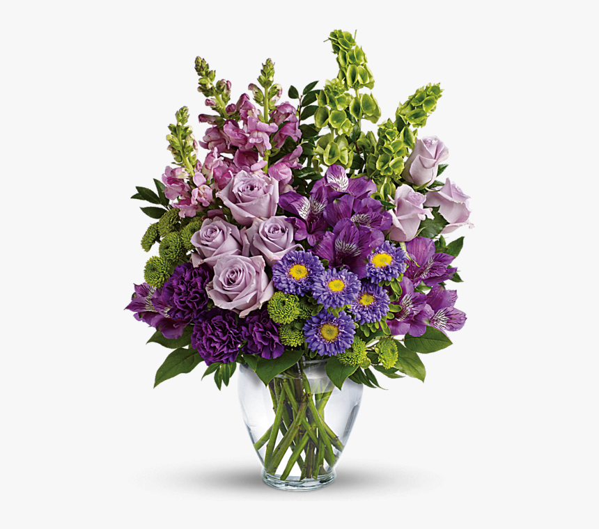 Lavender Charm Bouquet - Lavender Flowers Bouquet, HD Png Download