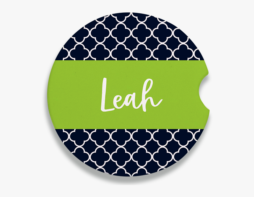 Quatrefoil Sandstone Ceramic Car Coaster 
title Quatrefoil - Modern, HD Png Download