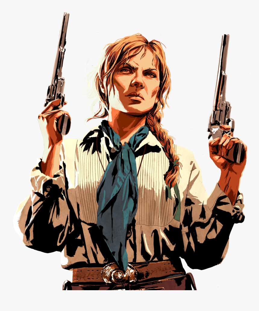 Transparent Red Dead Redemption Png - Red Dead Redemption 2 Sadie Adler, Png Download
