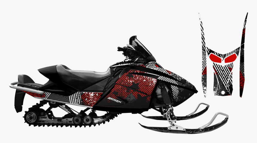 Blacked Out Ski Doo, HD Png Download