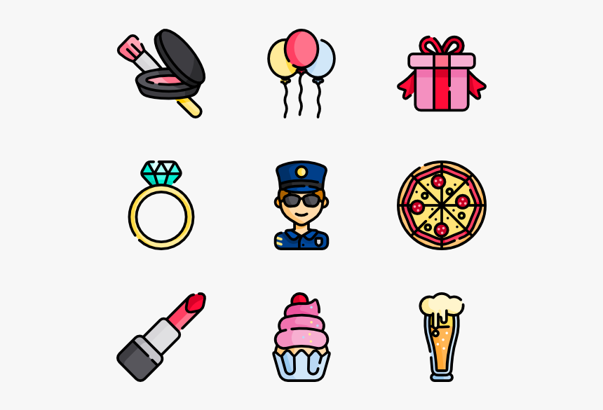 3 Vector Illustrator - Bachelorette Png, Transparent Png