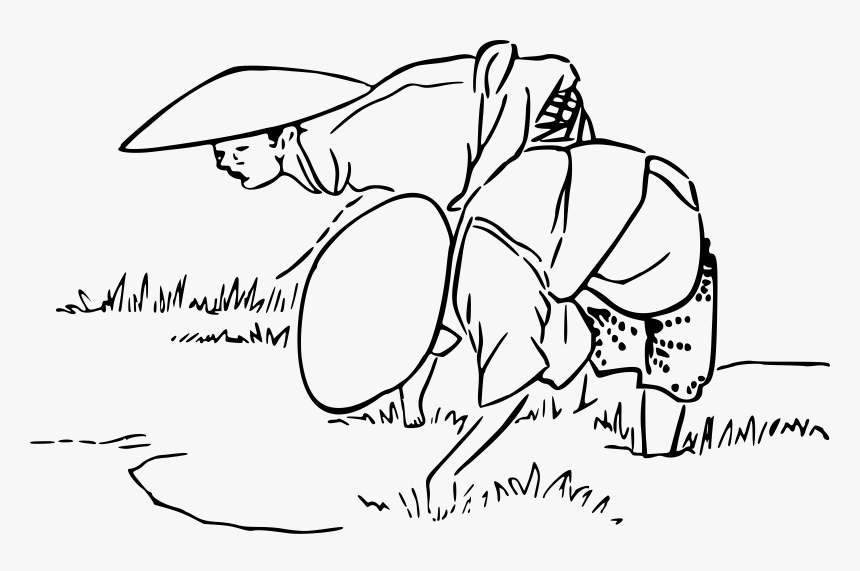 Transparent Etch A Sketch Png - Farmer Clipart Black And White, Png Download