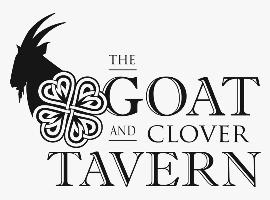 Goat & Clover Big Black - Iris Clover Logo, HD Png Download