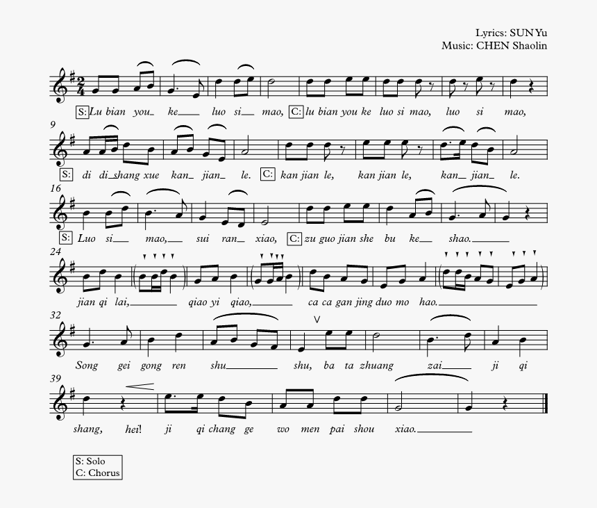 “tiny Little Screw Cap” - Partitura In My Life Beatles, HD Png Download