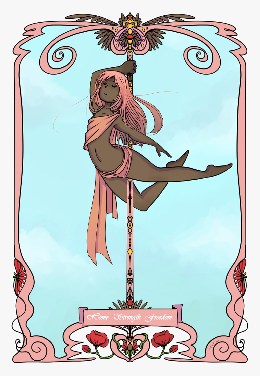 Pole Dancer Character, HD Png Download