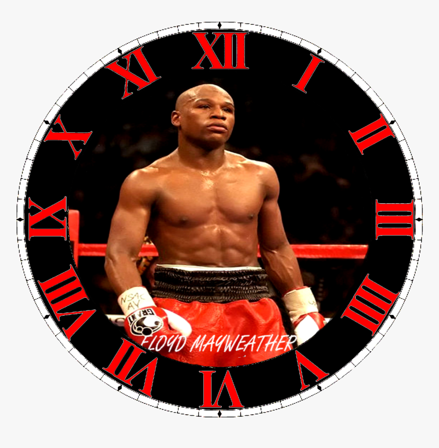 Flyod Mayweathe Clock - Floyd Mayweather, HD Png Download