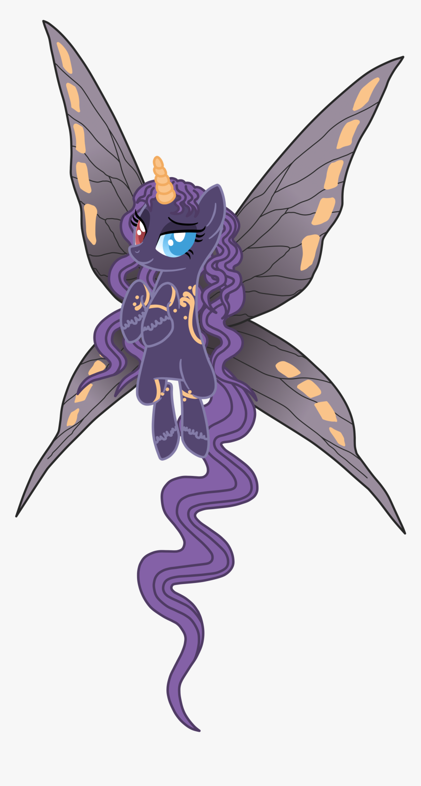 Requiem With Moth Wings - Fairy, HD Png Download