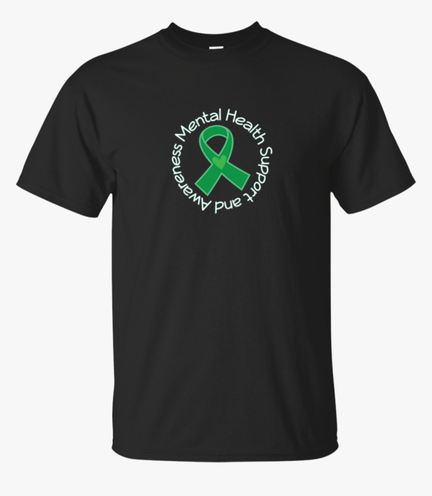 Mental Health Awareness Ribbon Support Month T-shirt - Church Of Misery Let It Die, HD Png Download