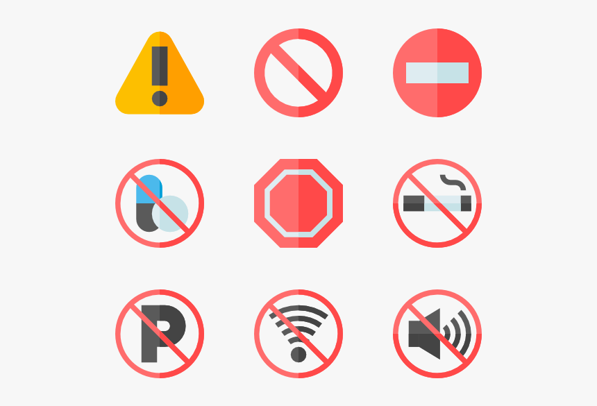 Traffic-sign - Error Symbol, HD Png Download