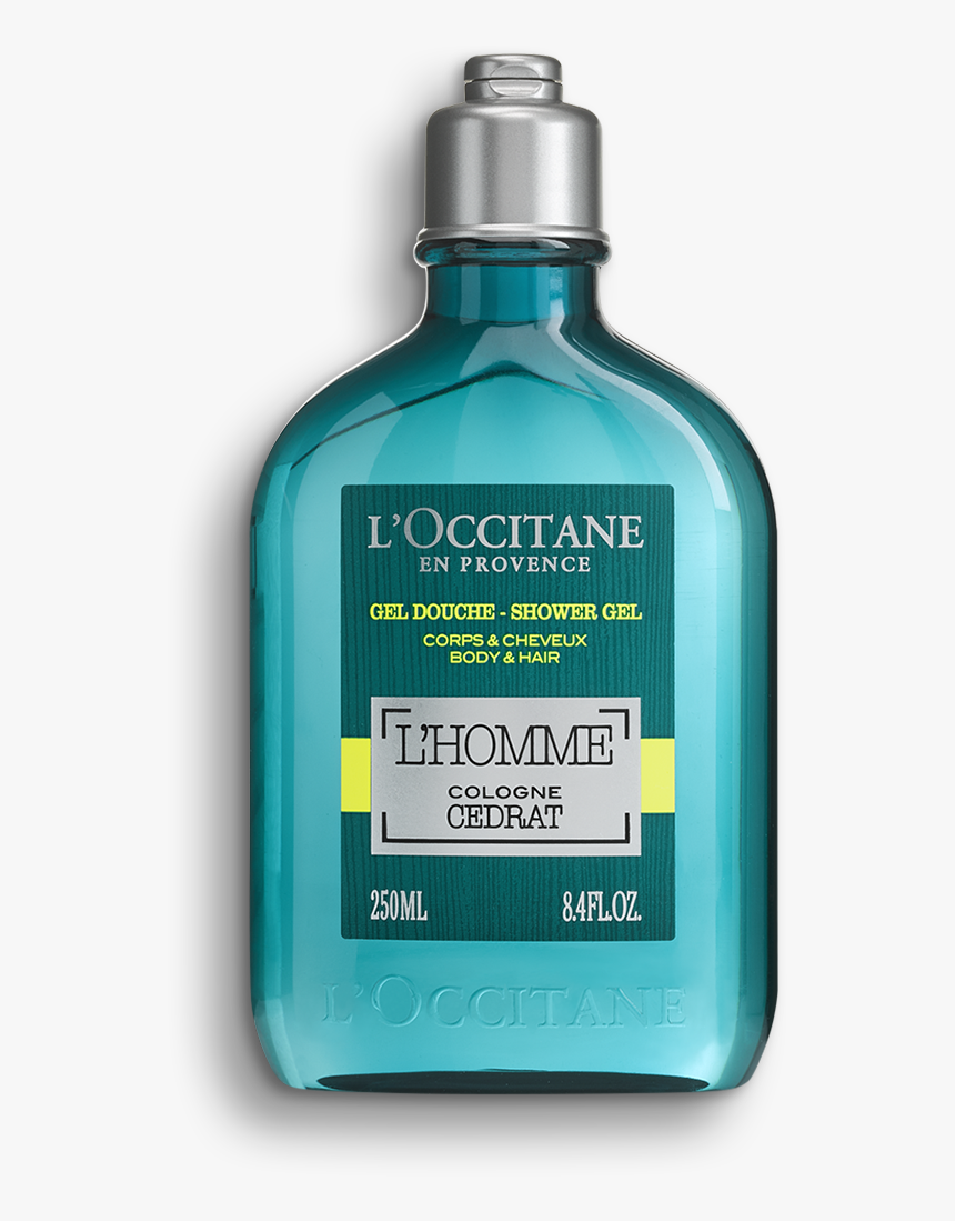 Display View 1/1 Of L Homme Cologne Cedrat Shower Gel - L Occitane Body Hair, HD Png Download