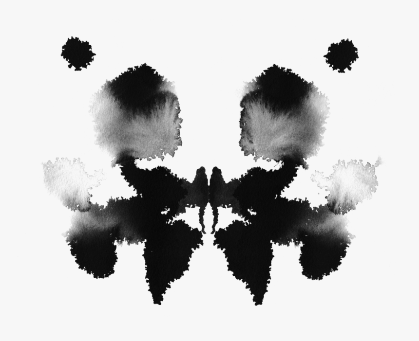 Inkblot1 - Illustration, HD Png Download