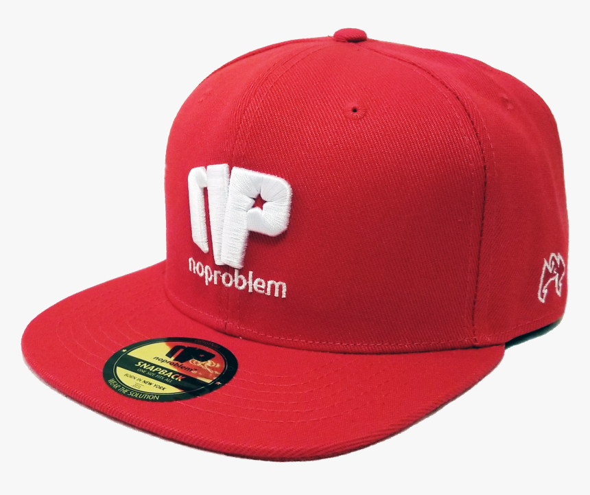 Noproblem™, Red/white, Cap, Hat, - Baseball Cap, HD Png Download