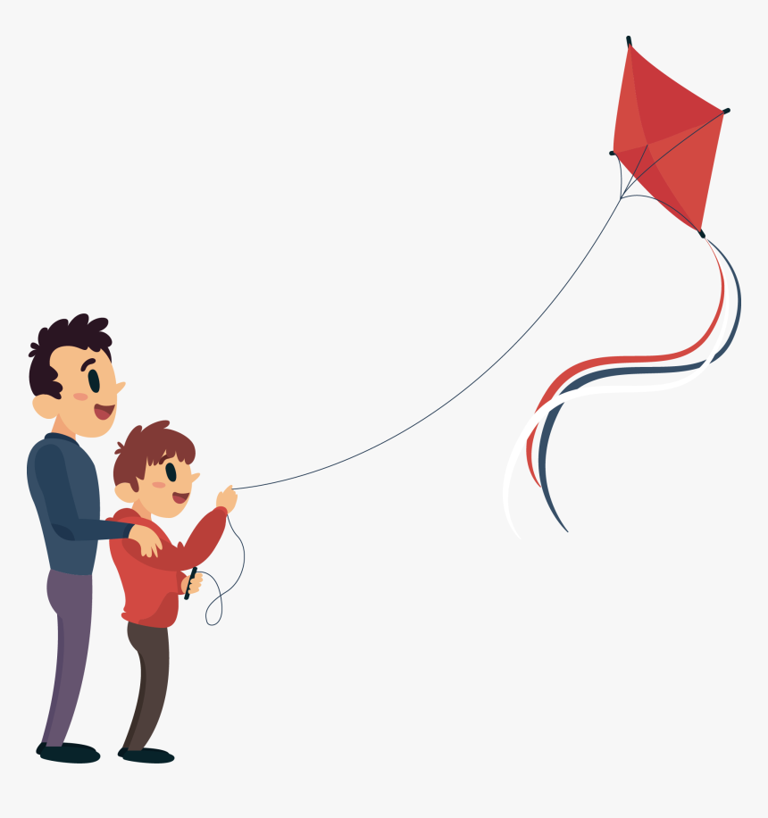 Collection Of Free Kite Drawing Happiness Download - Flying Kites Clipart Png, Transparent Png
