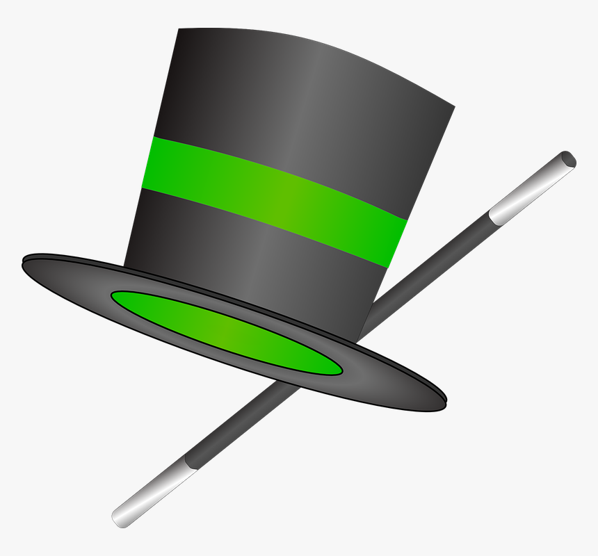 Green Magic Hat, HD Png Download