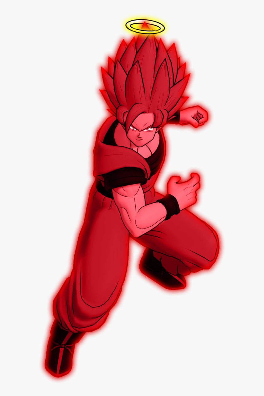 Goku Super Kaioken 2 By Db Own Universe Arts-d3jhwua - Goku Super Kaioken 2, HD Png Download