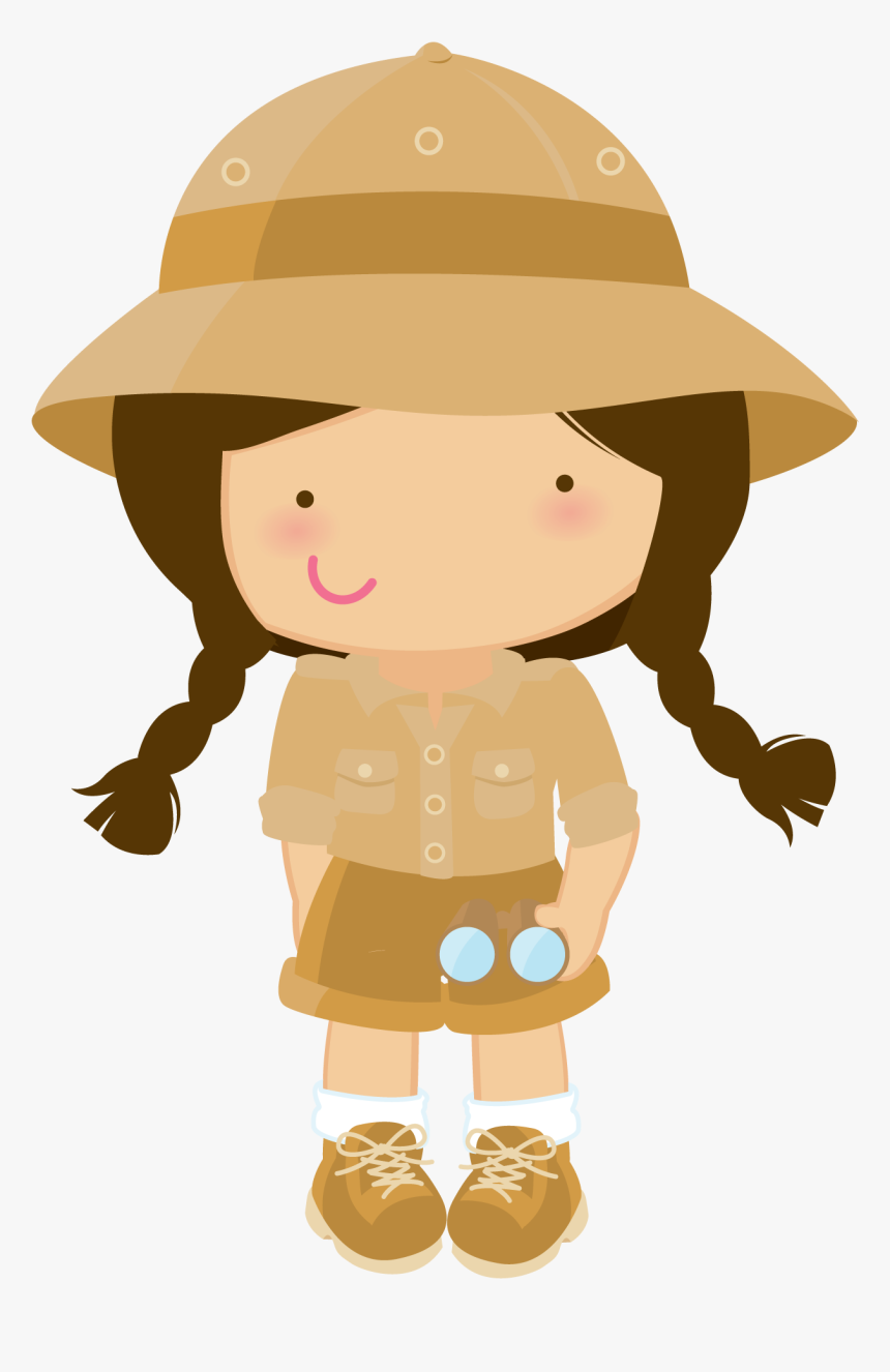 Pin By Liran S - Menina Safari Png, Transparent Png